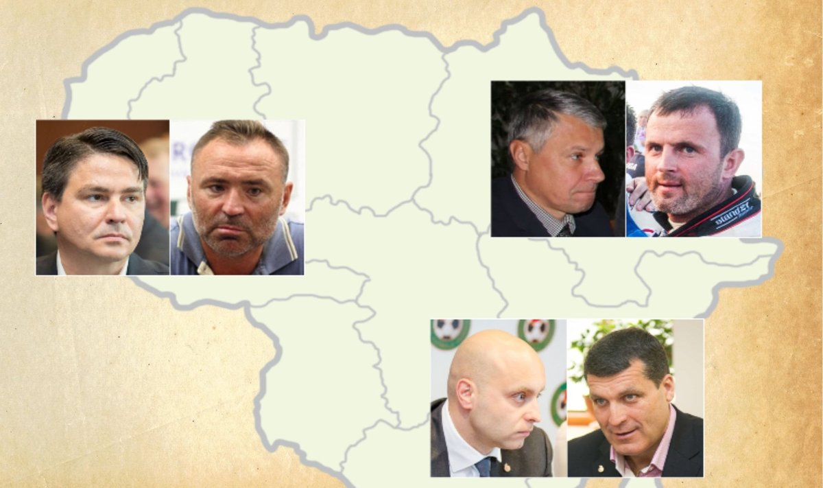 Įsiliepsnojus futbolo karui, barikados kyla visoje Lietuvoje