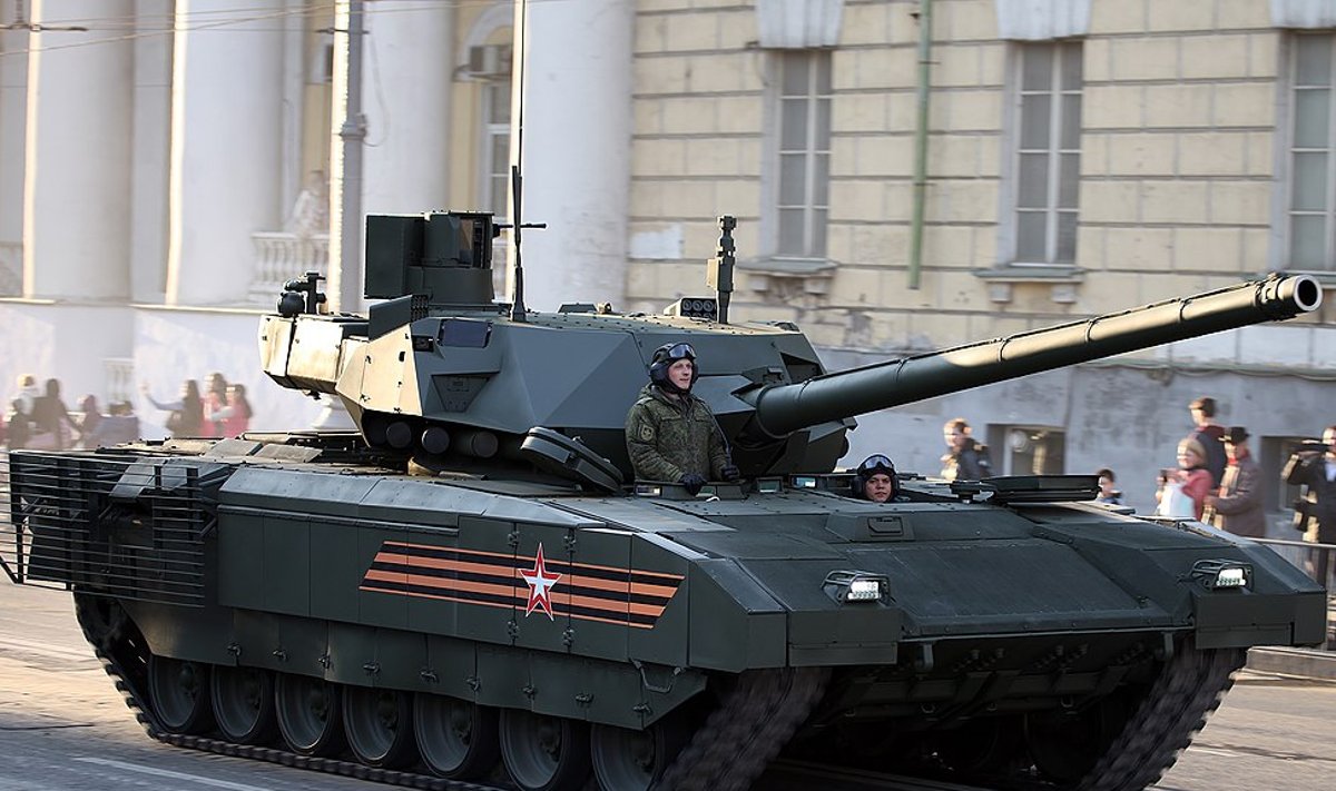 Rusiškas tankas „T-14 Armata“