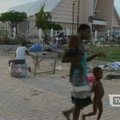 Po audrų Haityje – sumaištis