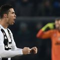 Netikėtos lygiosios Italijoje: „Juventus“ nuo pirmo pralaimėjimo šį sezoną išgelbėjo Ronaldo