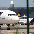 Streikams atsinaujinus, „Lufthansa“ prognozuoja, kad bus atšaukta 1 000 skrydžių