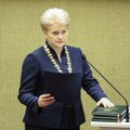 D. Grybauskaitė prisiekė Lietuvos žmonėms