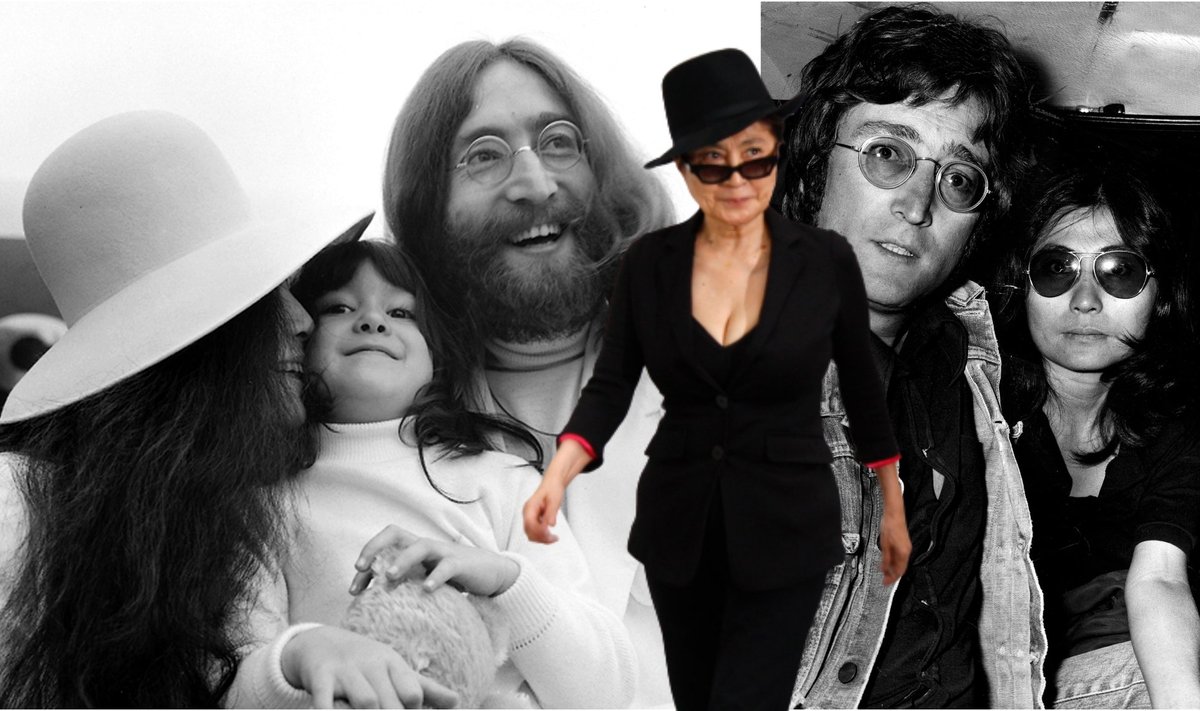 Yoko Ono ir Johnas Lennonas