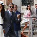 PAMATYK: G. Clooney ir A. Alamuddin slaptos ir intymios vestuvių nuotraukos Kaip atrodė jaunosios suknelė?
