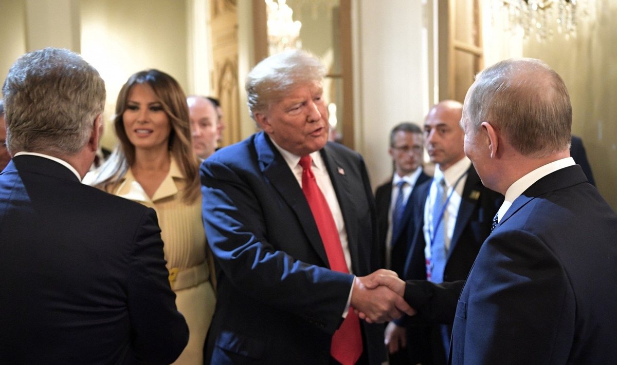 Donaldo Trumpo ir Vladimiro Putino susitikimas