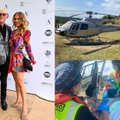 Britų milijardierius Johnas Caudwellas sraigtasparniu išskraidintas į ligoninę: laukia ilgas ir skausmingas gydymas