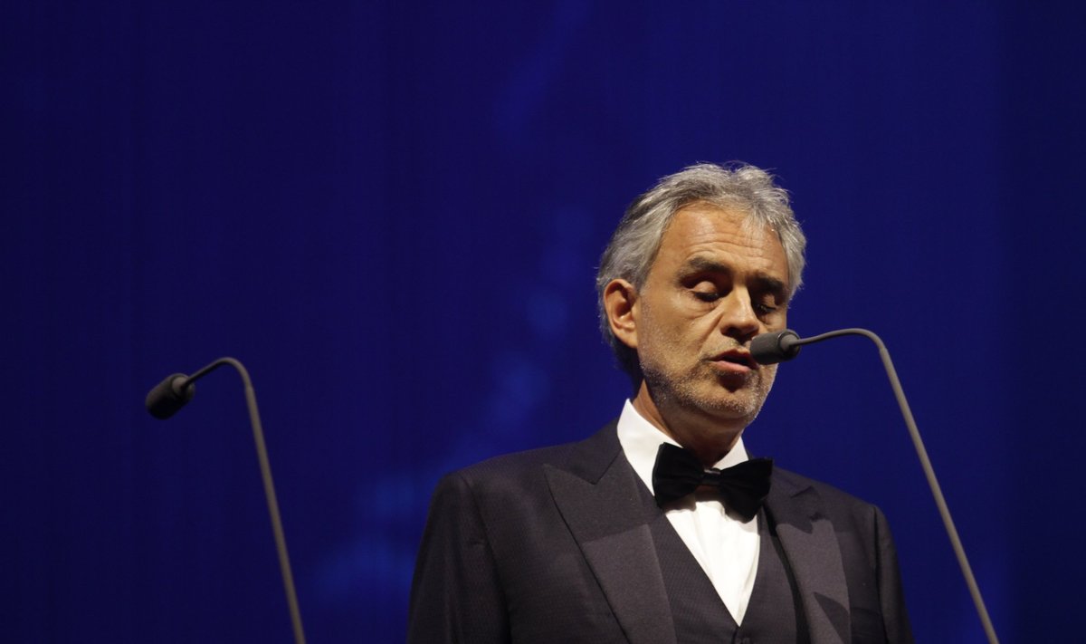 Andrea Bocelli koncertas Kaune