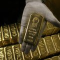 Rublio kritimas nusmukdė pasaulines aukso kainas