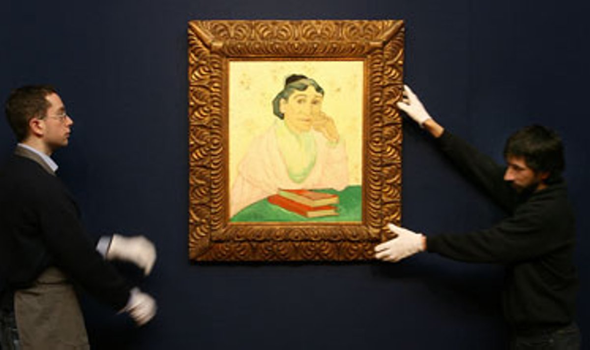 Tikimasi, kad V.Van Gogho paveikslas "L'Arlesienne, Madame Ginoux" Londone vykstančiame aukcione bus įvertintas daugiau nei 40 mln JAV dolerių.
