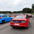 „Ford Mustang“ ir „Focus RS“ Kačerginėje – greitas ir dar greitesnis