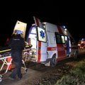 Šilalės rajone automobilio nesuvaldęs vyras trenkėsi į šlaitą: sužalota moteris ir penki vaikai