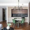 Pasižvalgykite: interjero dizainerė įrengė modernų trijų kambarių butą prestižinėje Vilniaus vietoje