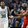 „Celtics“ stebuklas – nubraukė 26 taškų deficitą ir per paskutines sekundes įveikė „Rockets“