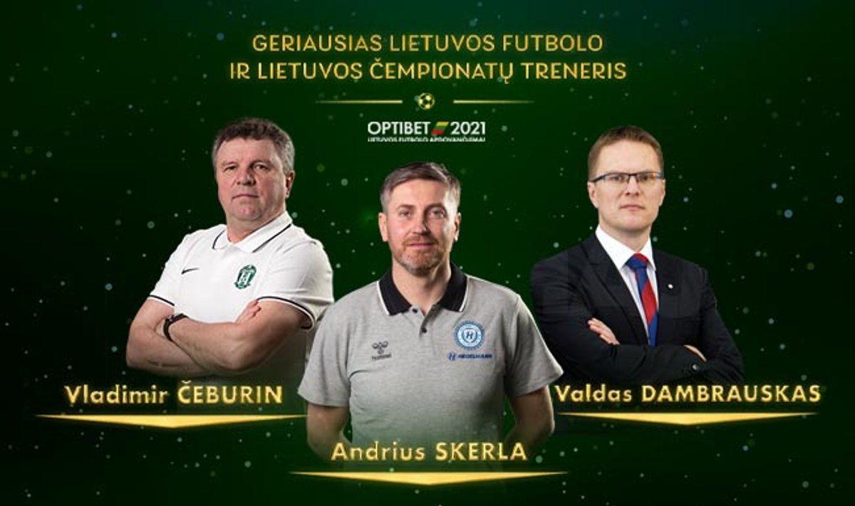 Geriausi Lietuvos futbolo treneriai