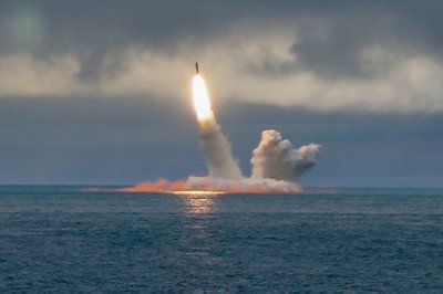 Balistinių raketų testas, Barenco jūra