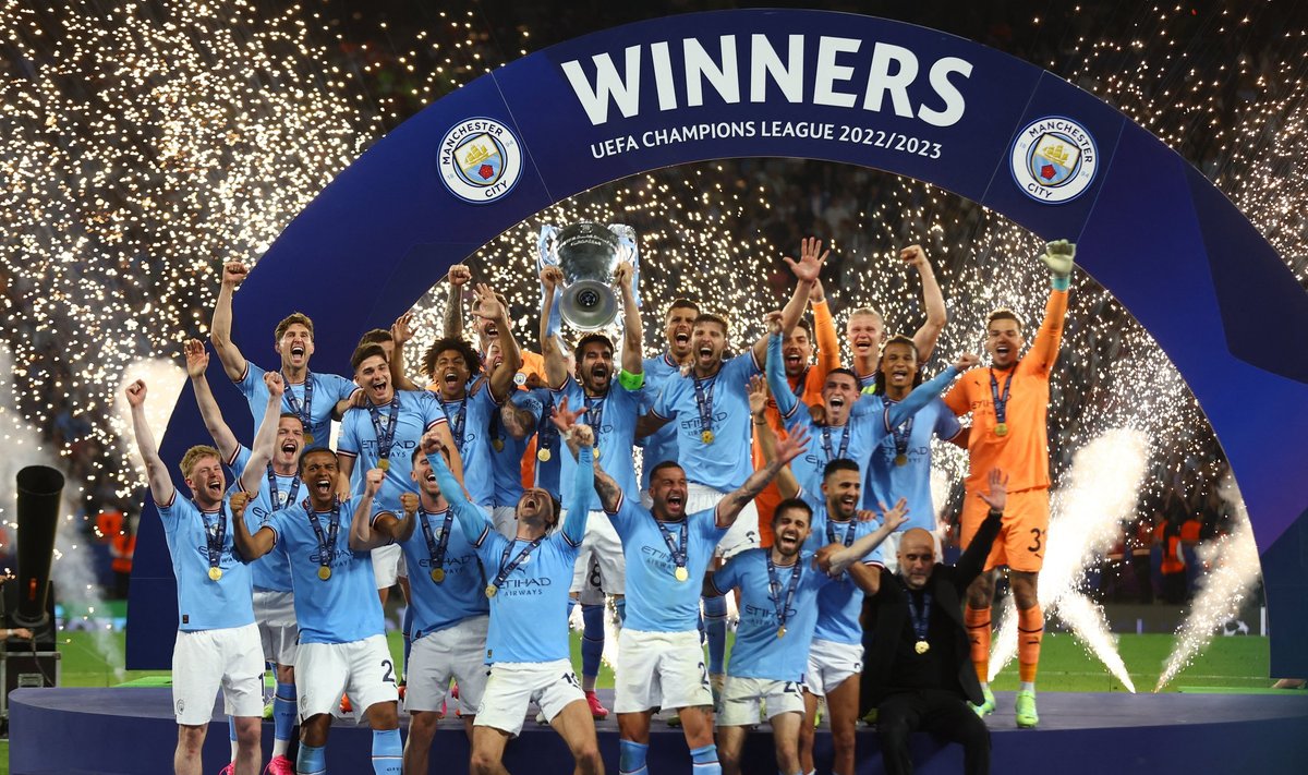 "Manchester City" - Čempionų lygos laimėtoja