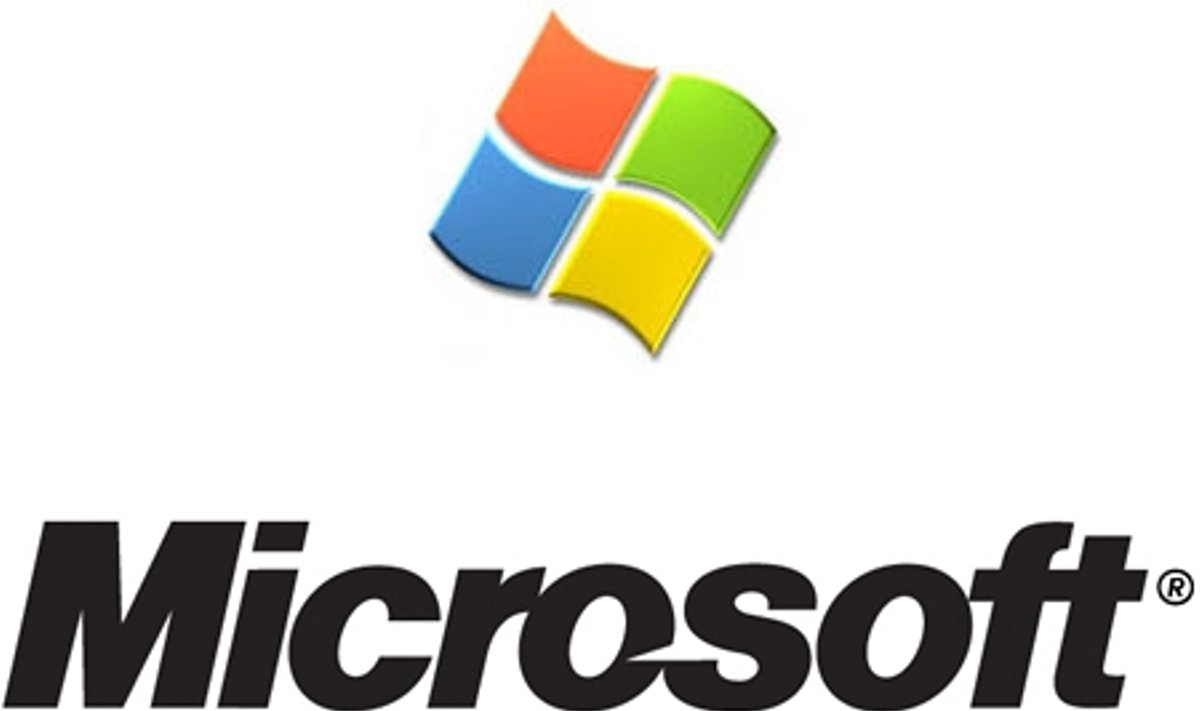 Senas "Microsoft" logotipas