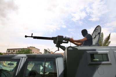 Nacionalinės susitarimo vyriausybės kariai Libijoje