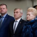Lietuvos vadovai linki su viltimi sutikti išskirtinių valstybei metų šventes