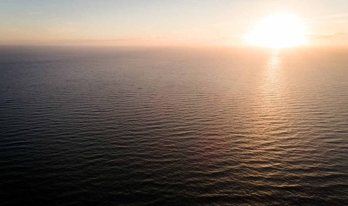 Saulėlydis Baltijos jūroje