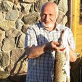 V. Mazuronis sugavo didžiausią savo gyvenimo žuvį
