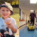 Mažasis Adamas išmoko vaikščioti pasiremdamas į lašelinės stulpą, tačiau gydymas vėžio neįveikia – tėvams liko paskutinė viltis