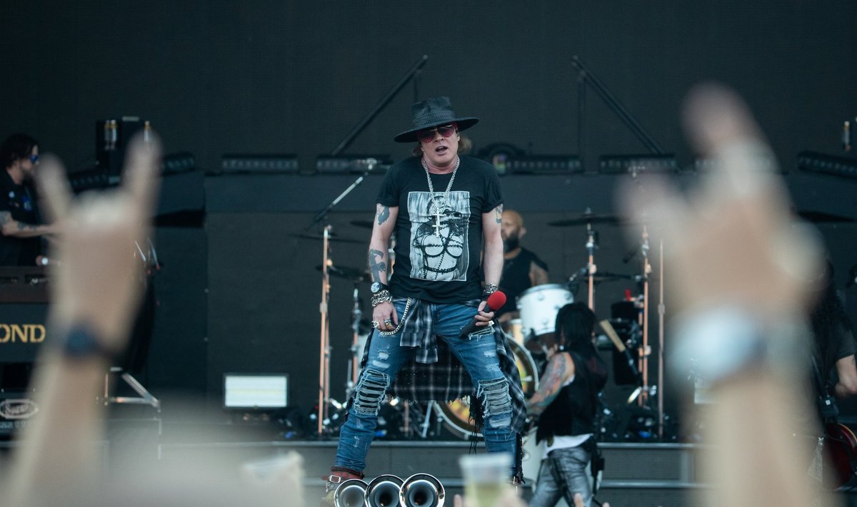 Guns N' Roses koncertas Taline