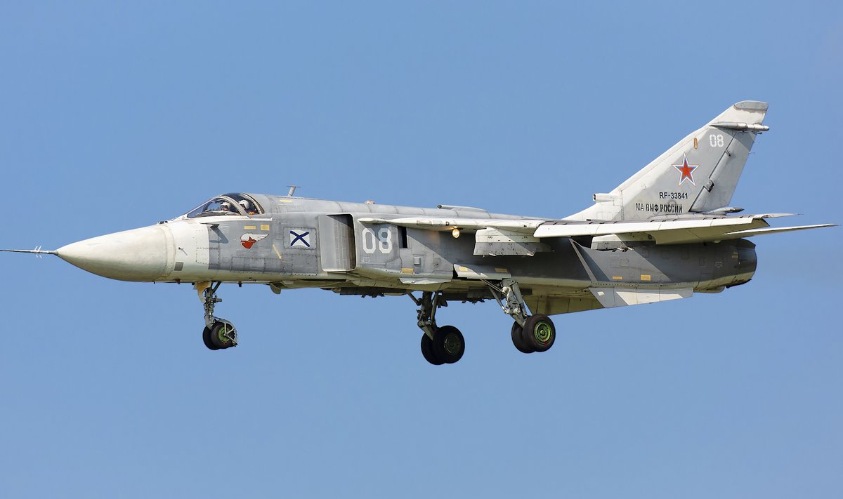 Su-24 /Wikipedia/Andrei Shmatko nuotr.