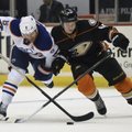 NHL lygos lyderis „Ducks“ klubas lengvai įveikė Edmontono komandą