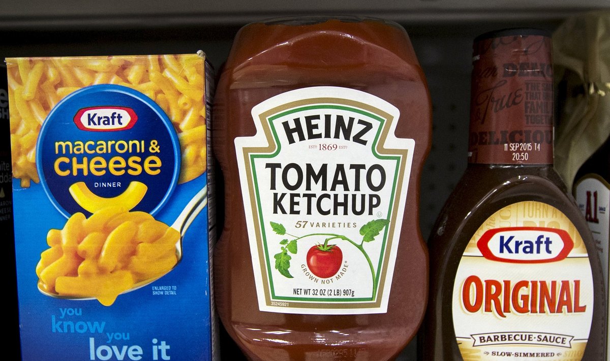 Bendrovės „Kraft Heinz“ produkcija