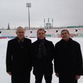 Lietuvos lengvosios atletikos federacijos prezidentas tikrino totorių pasirengimą Universiadai