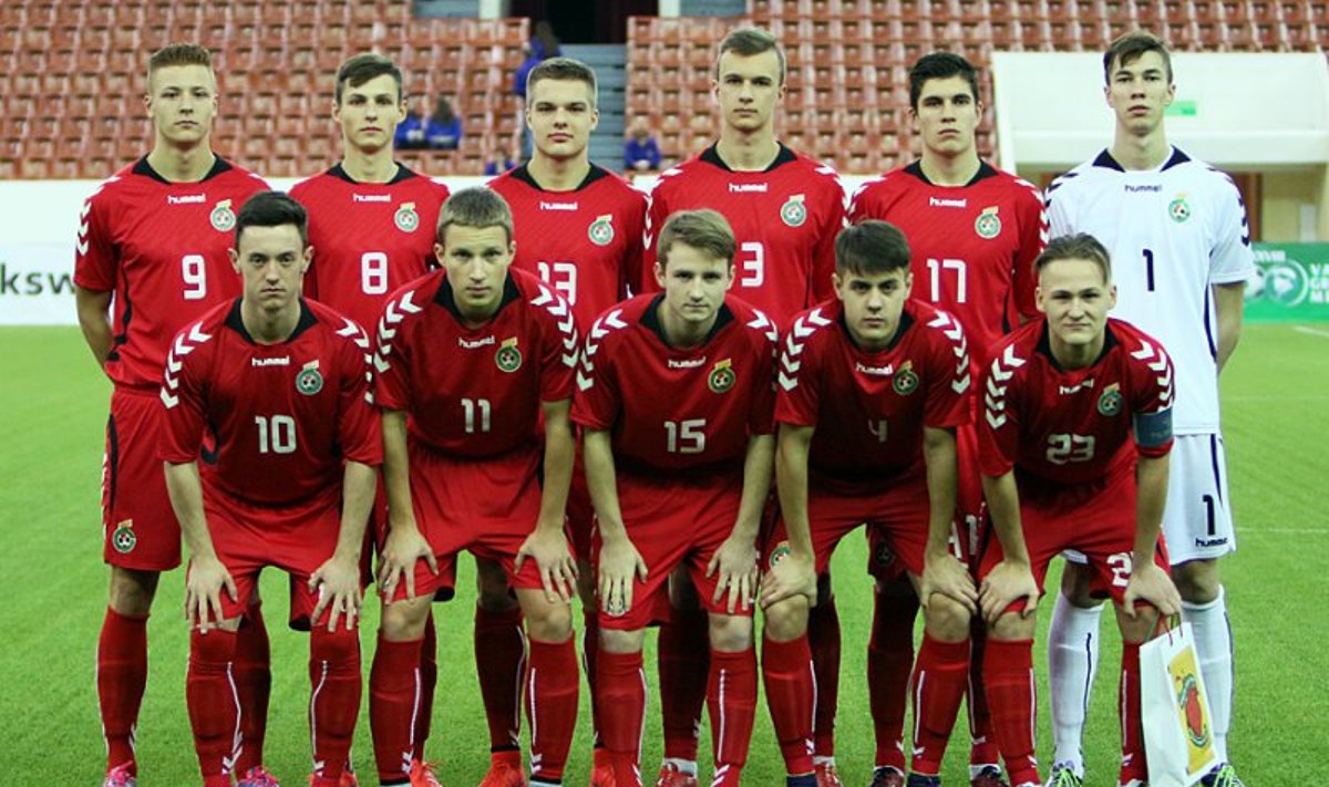 Lietuvos U18 futbolo rinktinė (granatkin.com nuotr.)