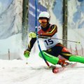 Kalnų slidininkas R. Zaveckas slalomo atrankoje užėmė 34-ąją vietą