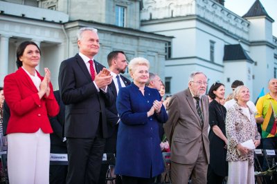 Diana Nausėdienė, Gitanas Nausėda, Dalia Grybauskaitė, Vytautas Landsbergis