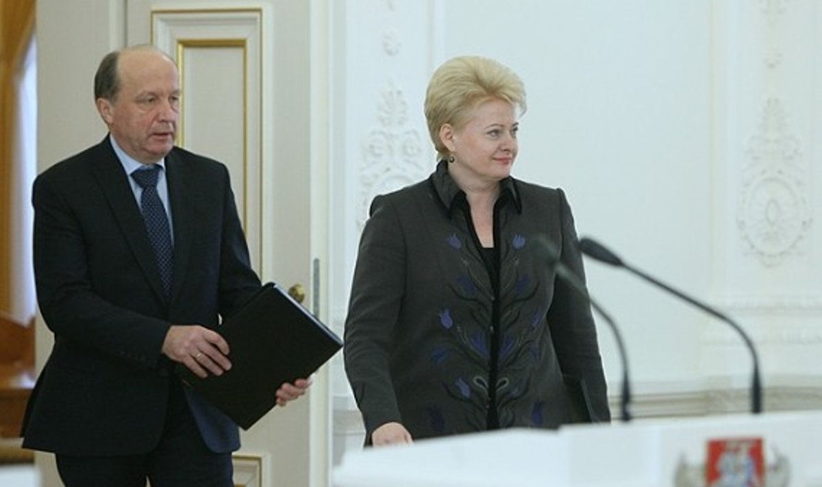 Andrius Kubilius ir Dalia Grybauskaitė