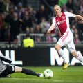 „Ajax“ futbolininkai Olandijos futbolo čempionate pakilo į pirmą vietą