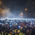 Vengrijoje protestuojantys parlamentarai išmesti iš valstybinio transliuotojo būstinės