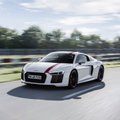 Jau testuojamas 2018 metais pasirodysiantis „Audi R8“ su 2,9 litrų V6 varikliu