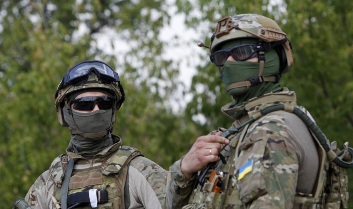 Ukrainos kariai patikros poste
