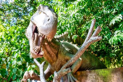 Dinozaurų parkas Brazilijoje.