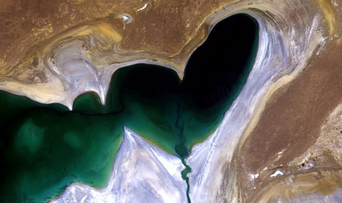 Aralo jūros fragmentas