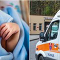 Į ligoninę Vilniuje pristatytas sužalotas kūdikis