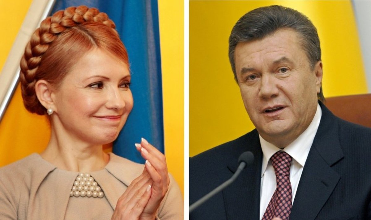 Julija Tymošenko, Viktoras Janukovyčius