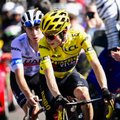 „Tour de France“: masinė avarija etapo pradžioje ir intriguojantis finišas