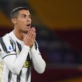 Ronaldo su Messi aikštėje nesusitiks – portugalo COVID-19 testas vėl teigiamas