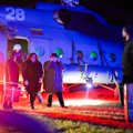 Naktį kariniu sraigtasparniu iš Lenkijos atskraidino neįkainojamą krovinį