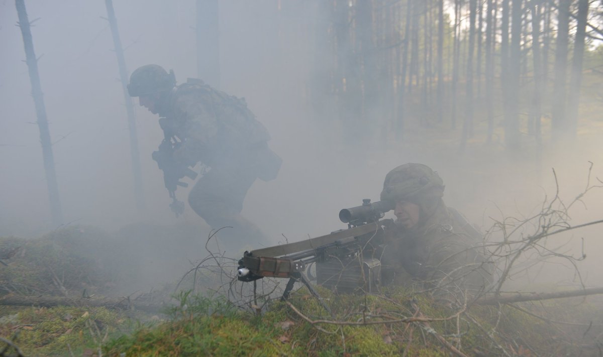 During the  during Iron Sword exercise in 2015