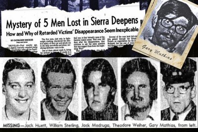 Mįslingas 5 vyrų dingimas
