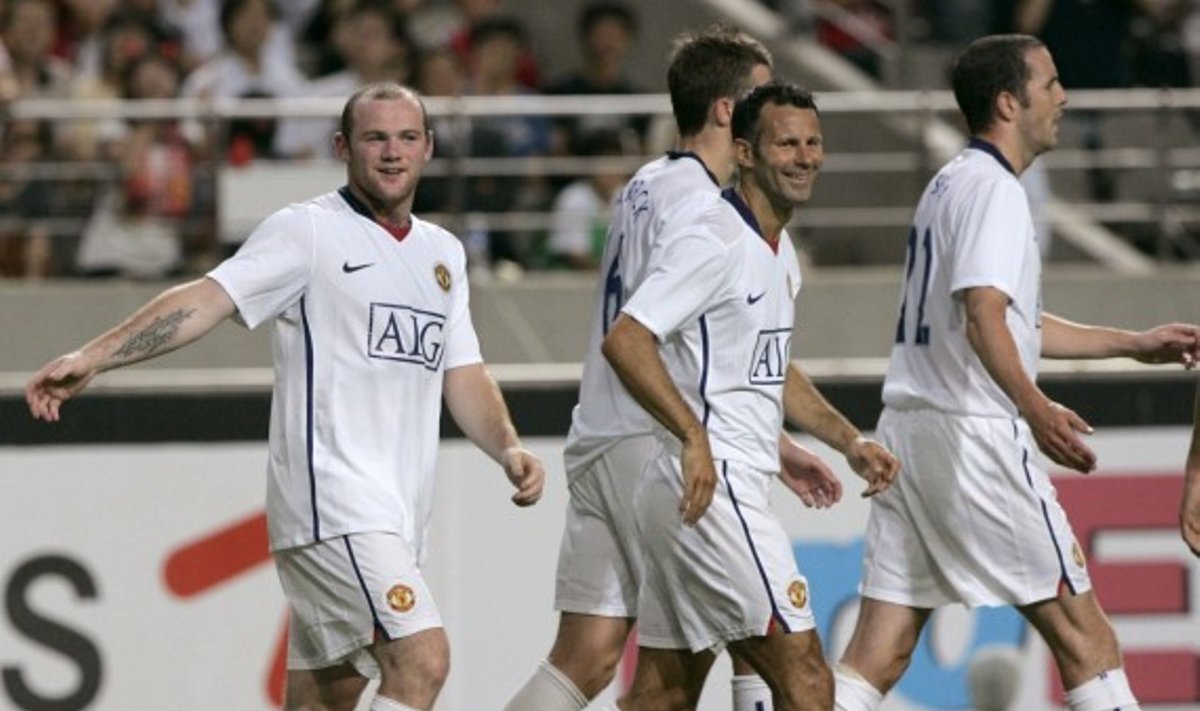 Wayne'as Rooney ir Ryanas Giggsas (
