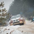 „Winter Rally 2018“ scenarijuje taškus sudėliojo gamta